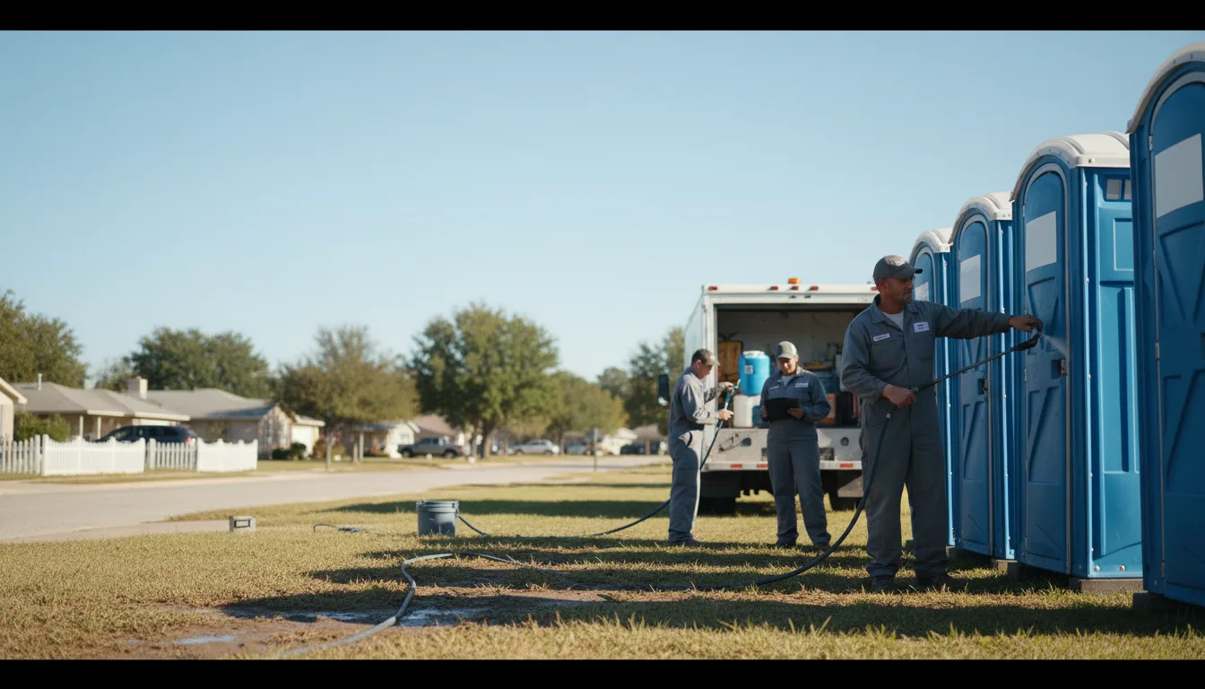 Long-Term Portable Toilet Rental in Rippey, IA near me